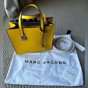 Marc Jacobs Mini Grind Yellow Hot Spot Tote MSRP $350 brand new